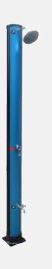 Solardusche Optik blau