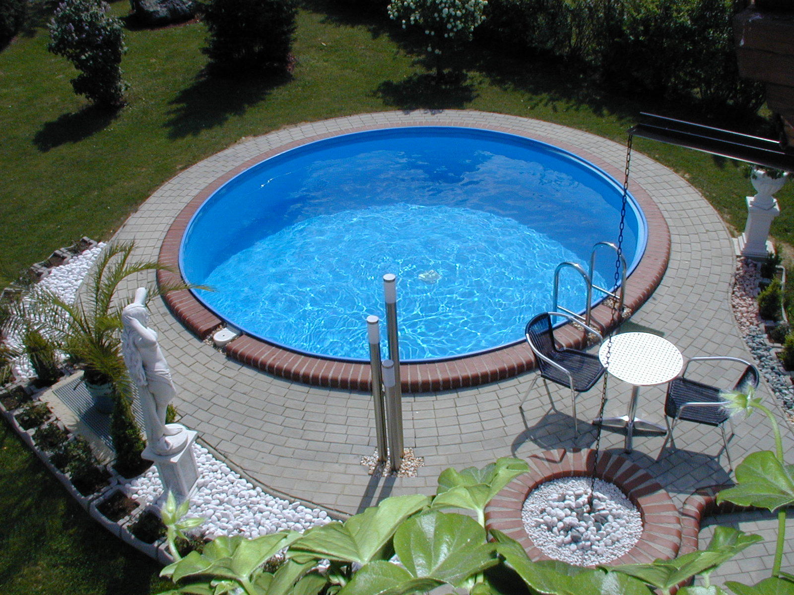 Tiefbecken-Set Milano Rundformbecken