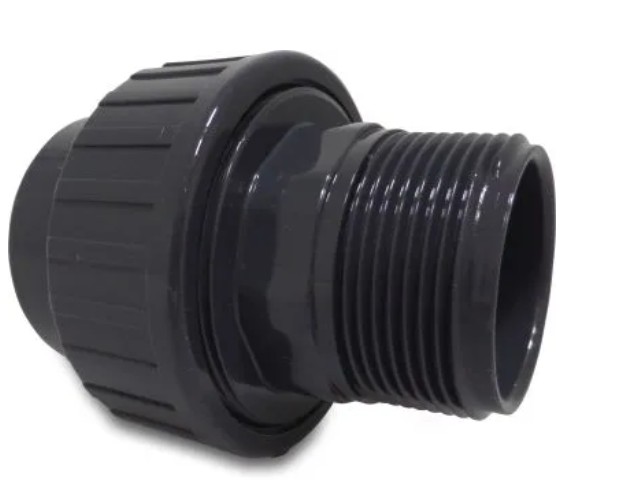 Profec Verschraubung PVC Klebemuffe x Außengewinde rau